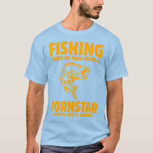 Angeln Rettete mich davon ab, ein Fisch zu sein T-Shirt
