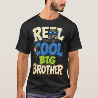 Angeln Rolle Cool Großer Bruder Lustig Vintage Kin T-Shirt