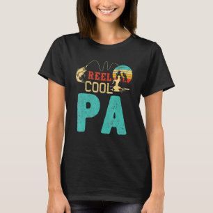 Angeln Rolle Cool Pa Vatertag Für Fischer T-Shirt