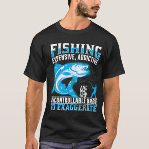 Angeln Rot Weiß Bruh 4. Juli T-Shirt
