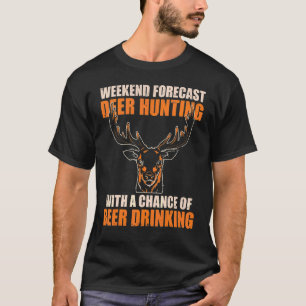 Angeln Rotwildjagd Jäger T-Shirt