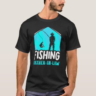 Angeln Schwiegervater Sprüche Fischer Angler Fisch T-Shirt