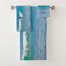 Angeln, Segeln & Surfen Badetuch Set