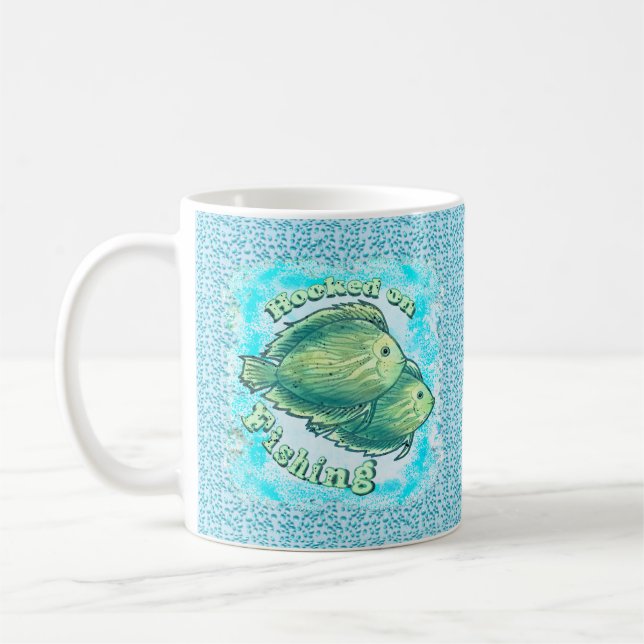Angeln Süchtig Tasse (Links)