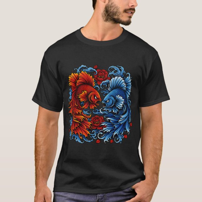 Angeln T-Shirt (Vorderseite)