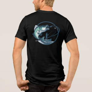 Angeln - „The Reel Deal“ Angler Tri-Blend Shirt