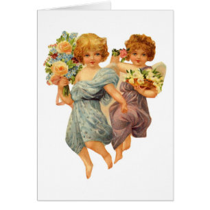 Angeln und Blume