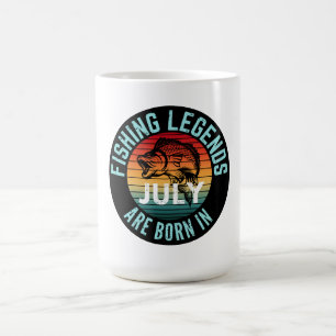 ANGELNDE LEGENDEN WERDEN IM JULI GEBOREN KAFFEETASSE