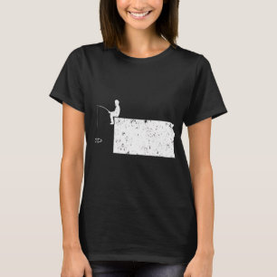 Angelndes Mama KS Bass Angel Humor Angelnd Vater T-Shirt