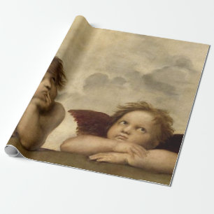 Angelo Cherubs Raphael Santi Siena Geschenkpapier