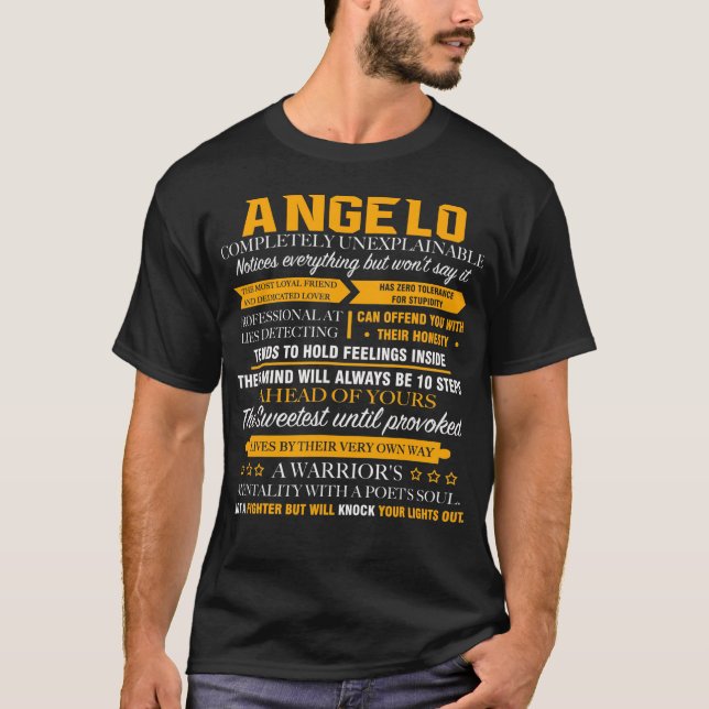 ANGELO völlig unerklärlich T-Shirt (Vorderseite)