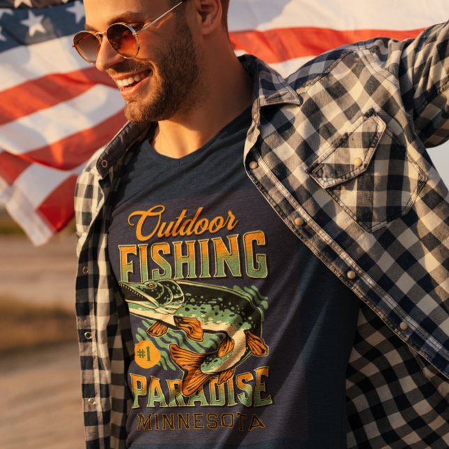 Angelparadies mit Pike T-Shirt (Von Creator hochgeladen)