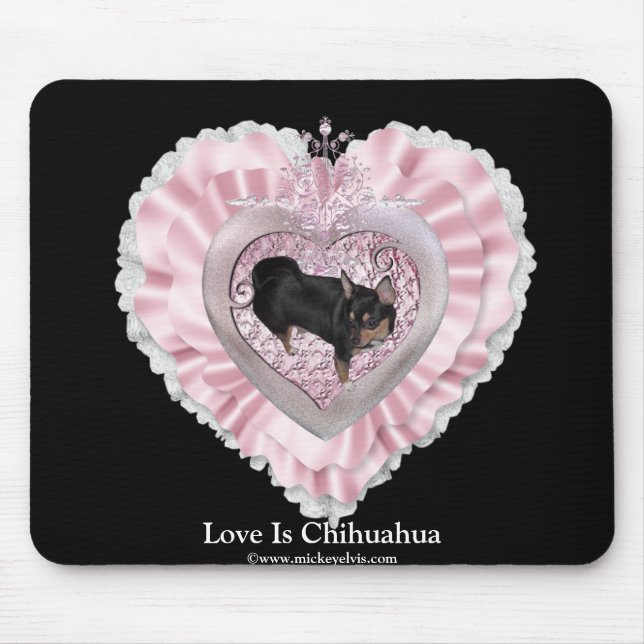 AngelPearlGirl Chihuahua 2 Mousepad (Vorne)
