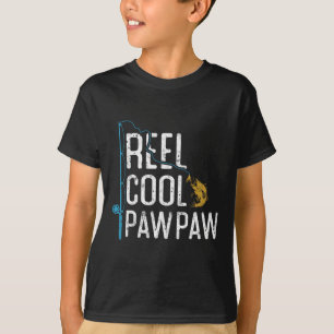 Angelrute Cool Pawpaw Vatertagsgeschenk Fischer T-Shirt