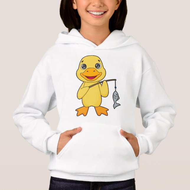 Angelrute Hoodie (Vorderseite)