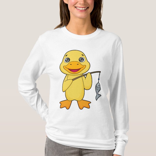 Angelrute T-Shirt (Vorderseite)