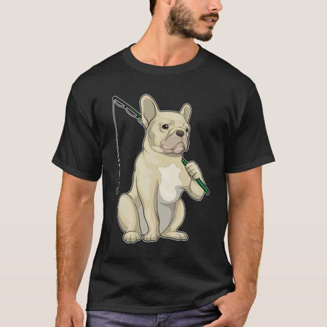 Angelrute T-Shirt (Vorderseite)