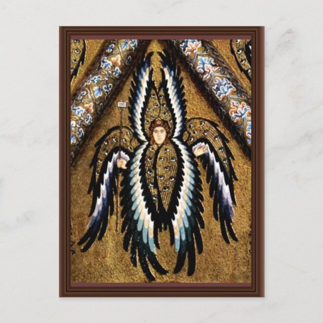 Angels by Meister Von Cefalã¹ (beste Qualität) Postkarte (Vorderseite)