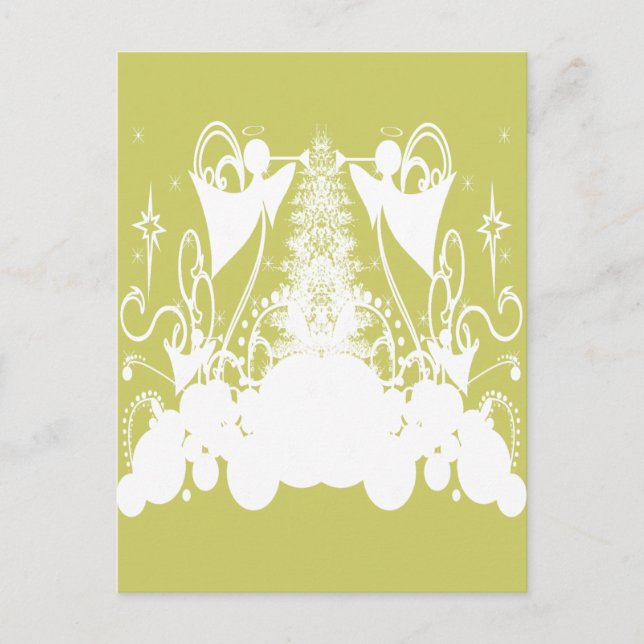 Angels Change Colors Postkarte (Vorderseite)