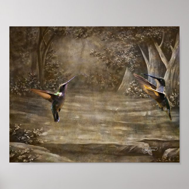 Angels Dance to God's Music Poster (Vorne)