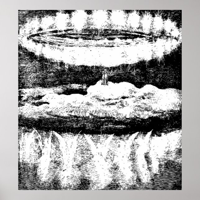 Angels Dante's Paradise Gustave Dore Illustration Poster (Vorne)