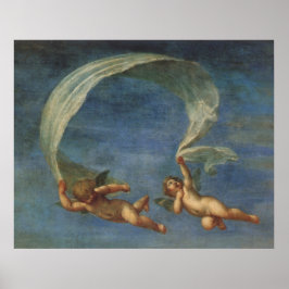 Angels Detail aus Adonis Led von Cupids von Albani Poster