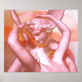 Angels Embrace Print Poster