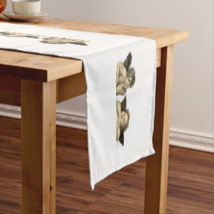 Angels Engel – Madonna Sixtina – Raphael – Vintage Kurzer Tischläufer