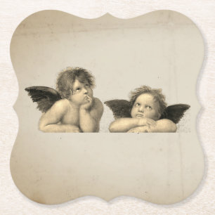 Angels Engel – Raphael – Vintage – shabby chic Untersetzer