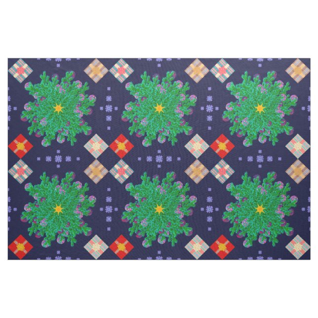 Angels Eye View Leinwand Galaxien Deep Blue Stoff (Yard (91,4 cm))