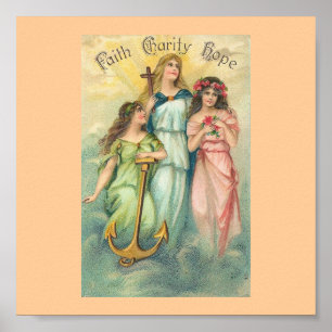 Angels~Faith, Hope & Wohltätigkeit Poster