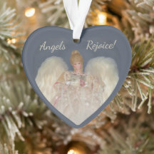 Angels Freude Traditioneller Blue Holiday