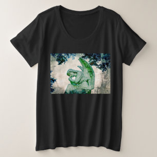 Angels Gedanken Große Größe T-Shirt