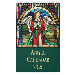 Angels Glass Window 2026 Personalisiert Kalender
