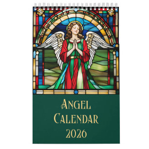 Angels Glass Window 2026 Personalisiert Kalender