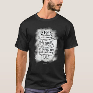 Angels Guard You Christlich Bible Verse Religious T-Shirt