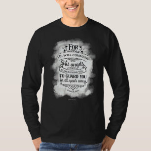 Angels Guard You Christlich Bible Verse Religious T-Shirt