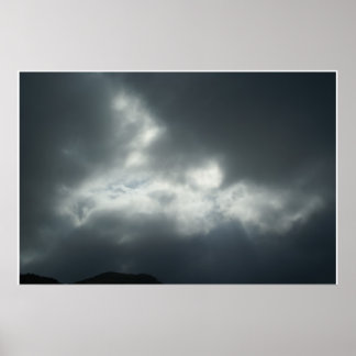 Angels in den Wolken Poster