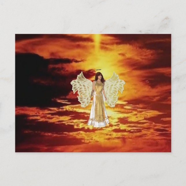 Angels in der Sky Postcard Postkarte (Vorderseite)