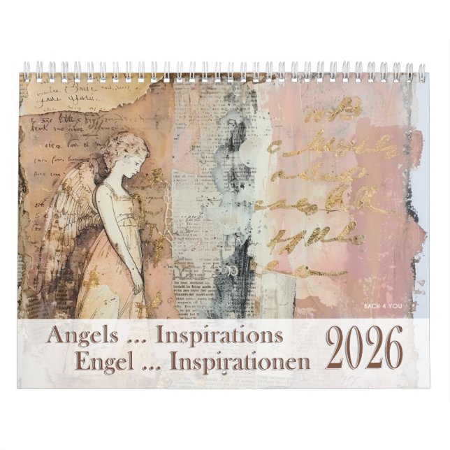 Angels Inspirations - Engel Inspirationen 2026 Kalender (Titelbild)