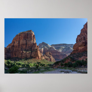 Angels Landing im Zion-Nationalpark Poster