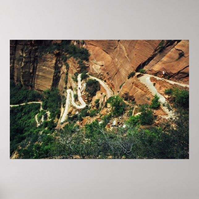 Angels Landing Trail Plakat (Vorne)