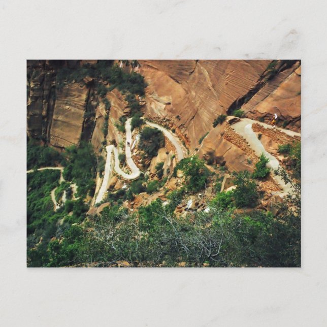 Angels Landing Trail Postkarte (Vorderseite)