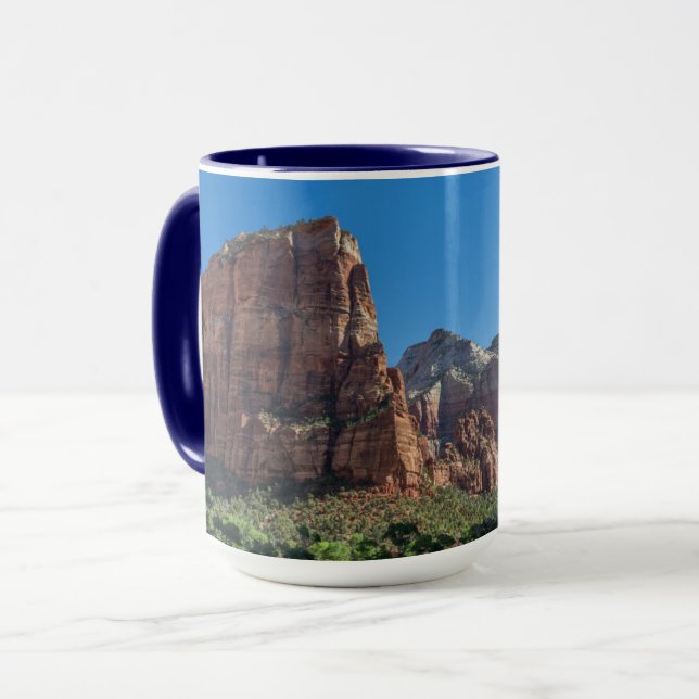 Angels Landung im Zion-Nationalpark Tasse (Vorderseite Links)