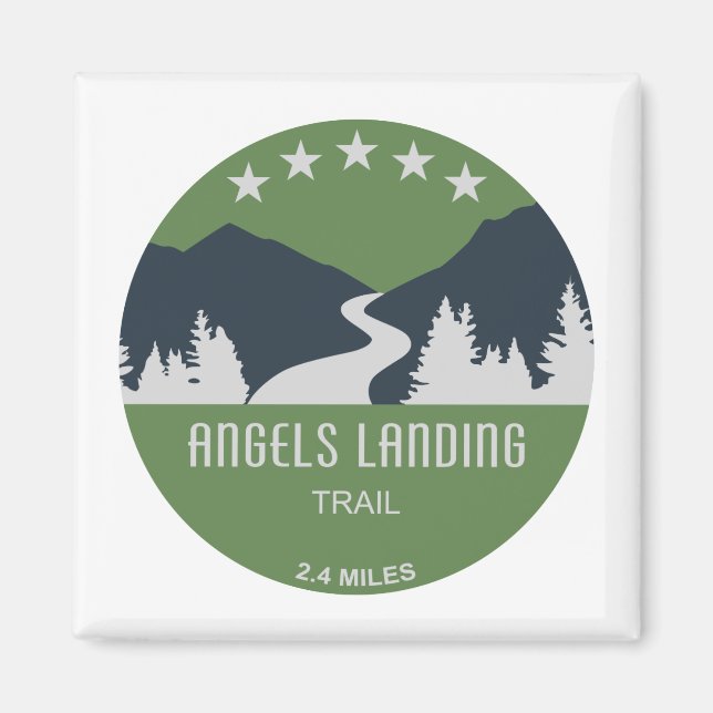 Angels Landweg Zion Nationalpark Magnet (Vorne)