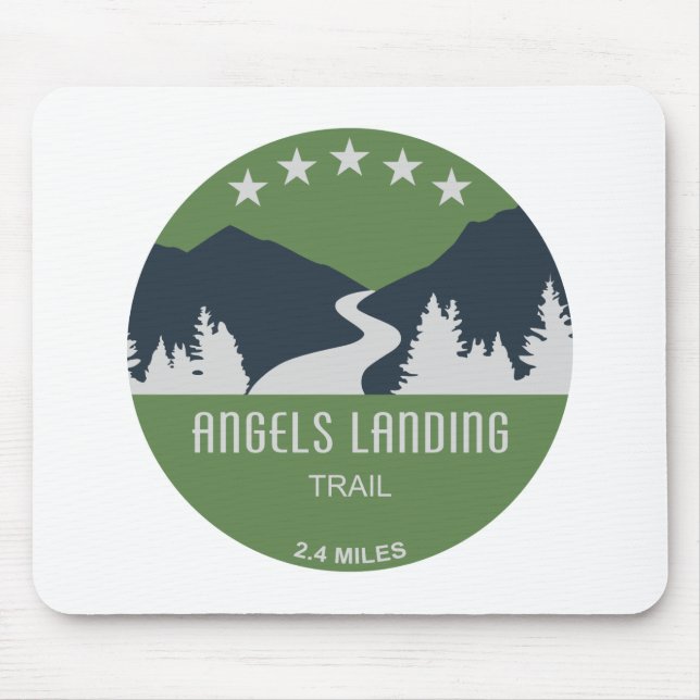 Angels Landweg Zion Nationalpark Mousepad (Vorne)