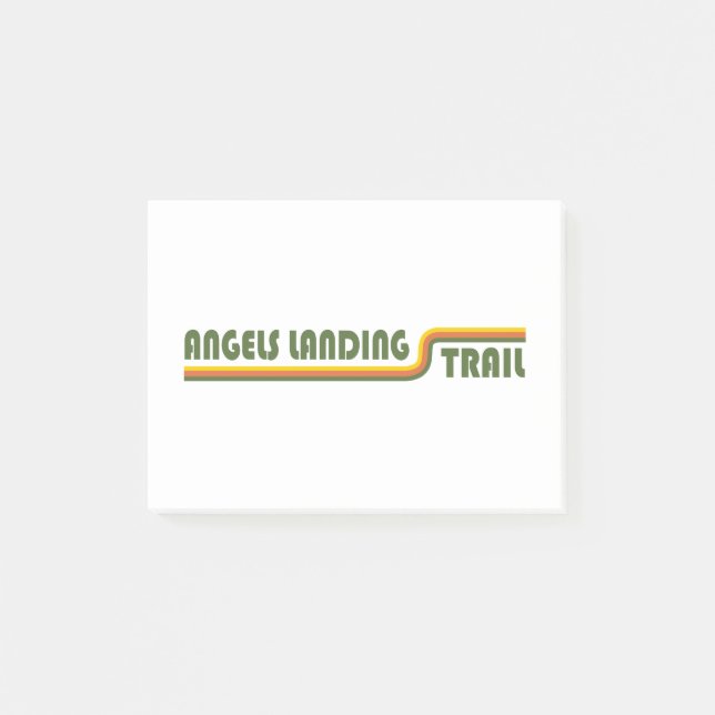 Angels Landweg Zion Nationalpark Post-it Klebezettel (Vorderseite)