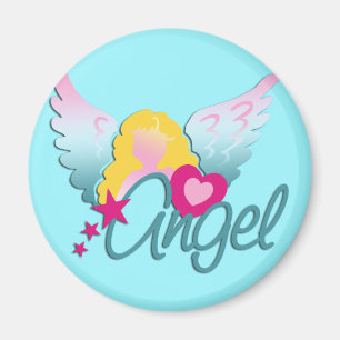 Angels Liebe Cyan Magnet