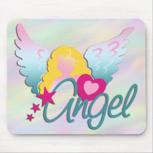 Angels Liebe hellfarbig Mousepad