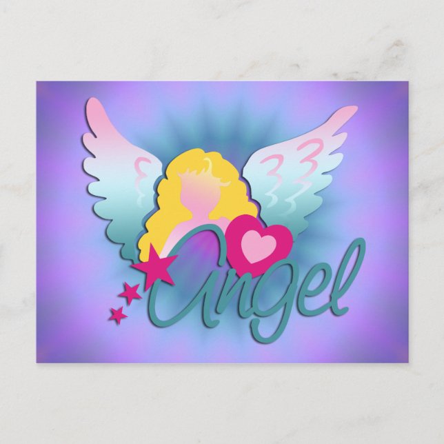 Angels Liebe Postkarte (Vorderseite)